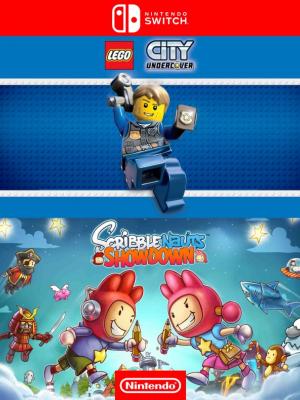 LEGO CITY Undercover mas Scribblenauts Showdown - NINTENDO SWITCH